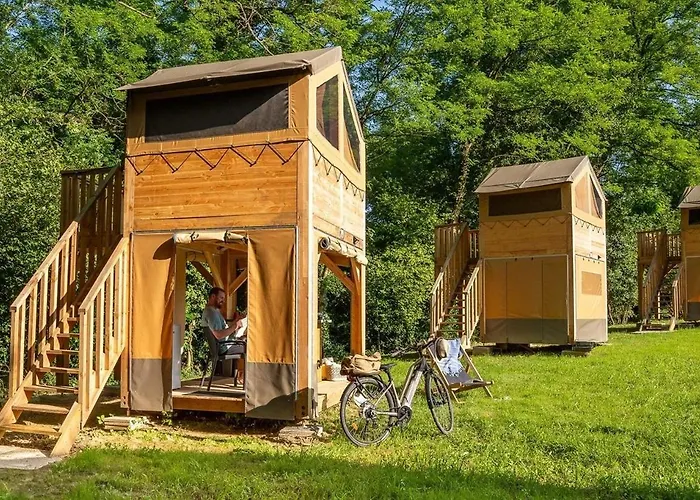Luksustelt Escapade Nature - Tente Baroudeur - Avec Piscine *